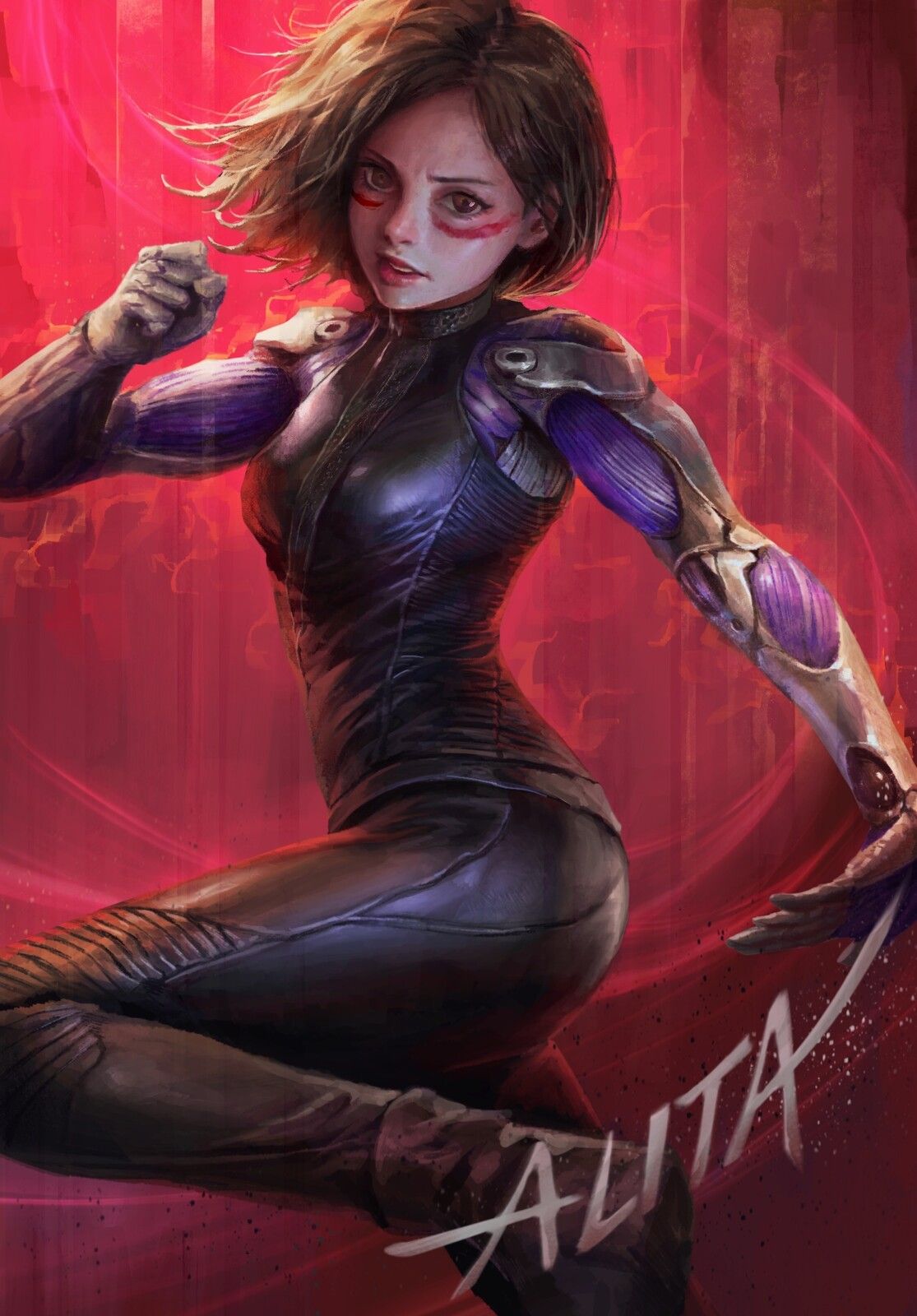 alita battle angel outfit